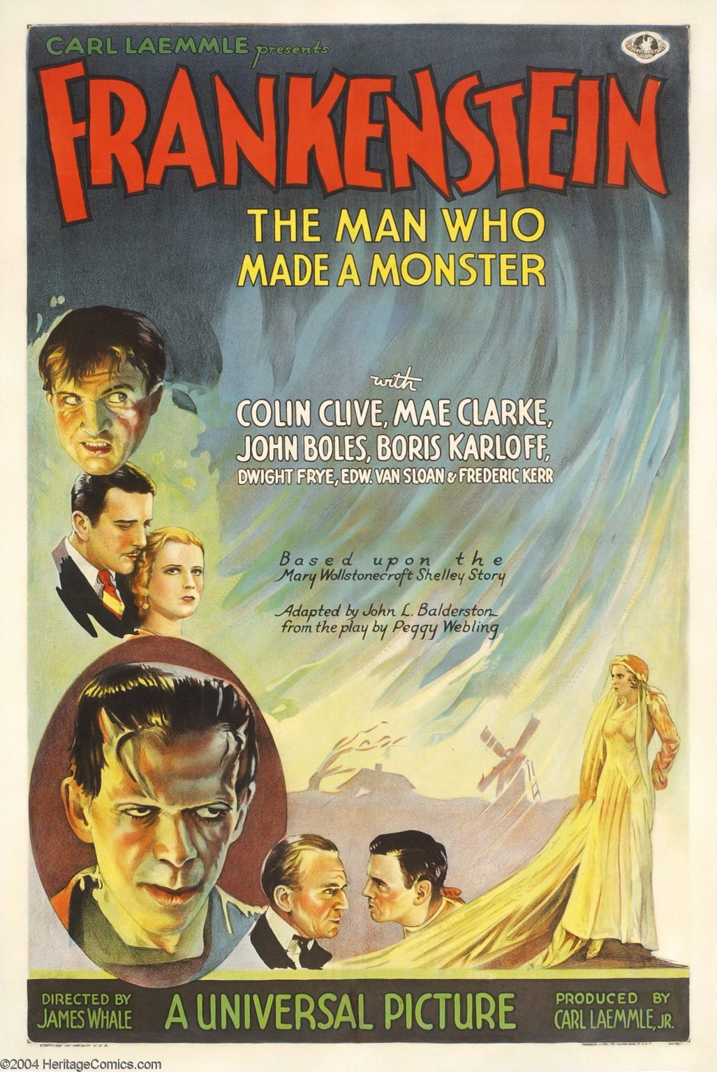 Frankenstein Original Vintage Movie Posters