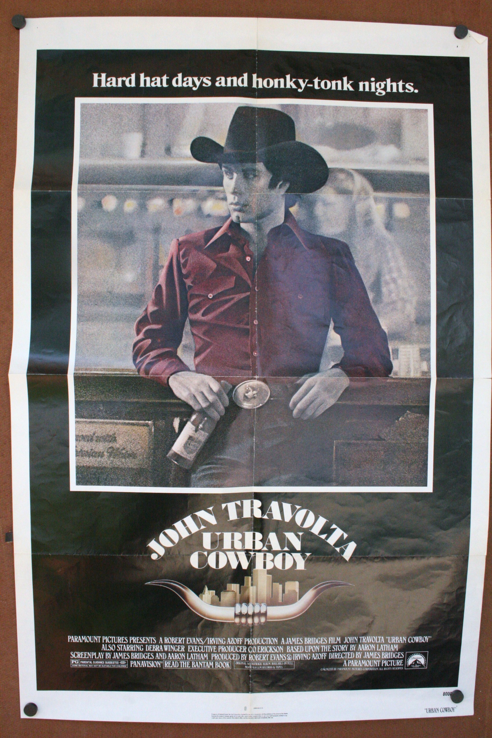 URBAN COWBOY "1 Sheet" Movie Poster - Original Vintage ...