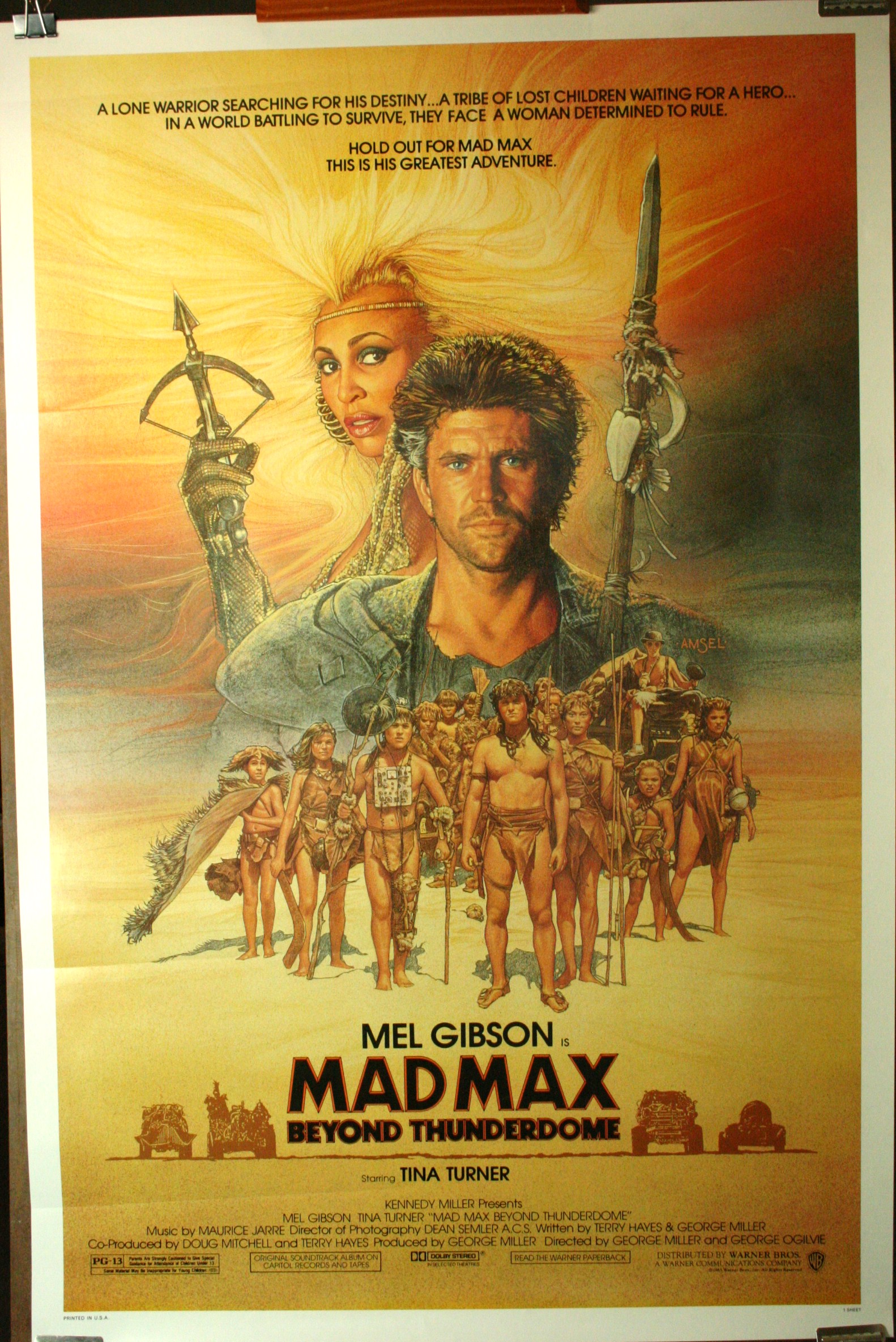 Mad Max Beyond Thunderdome Poster