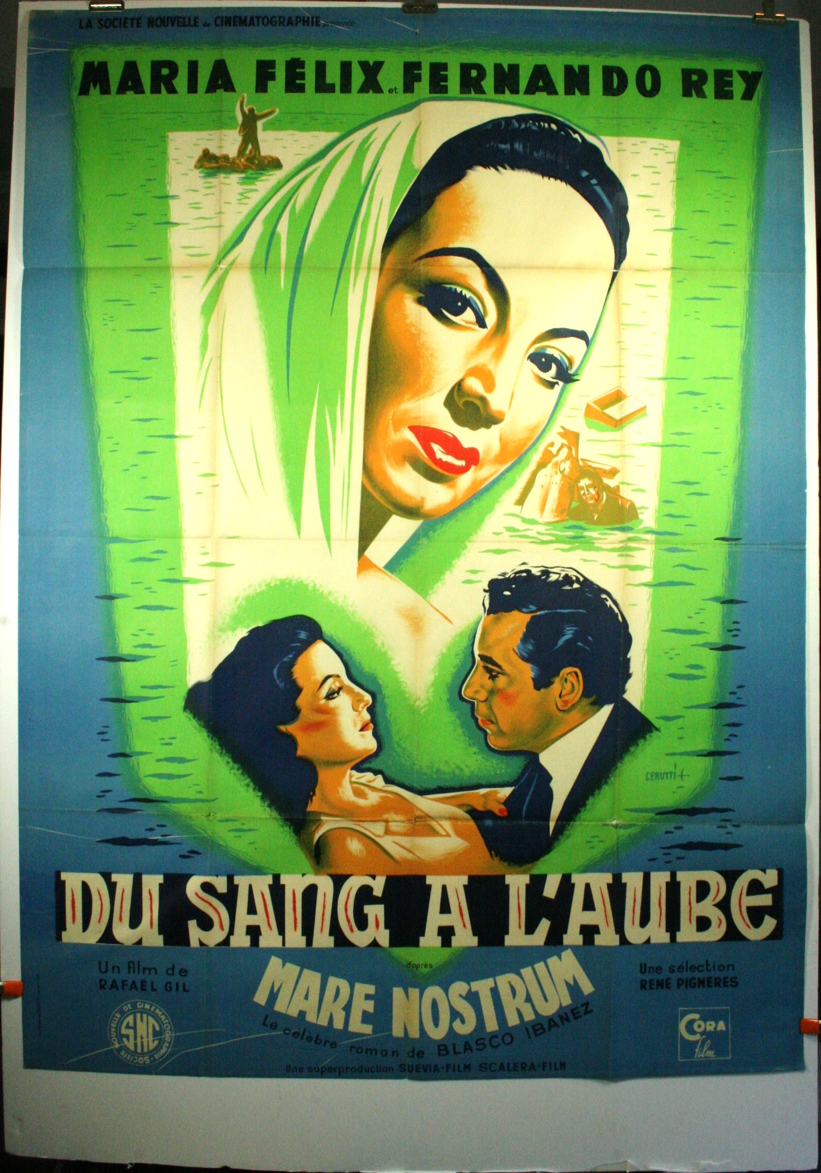 1948. Original French "Grande" Movie Poster (47" x 63")...