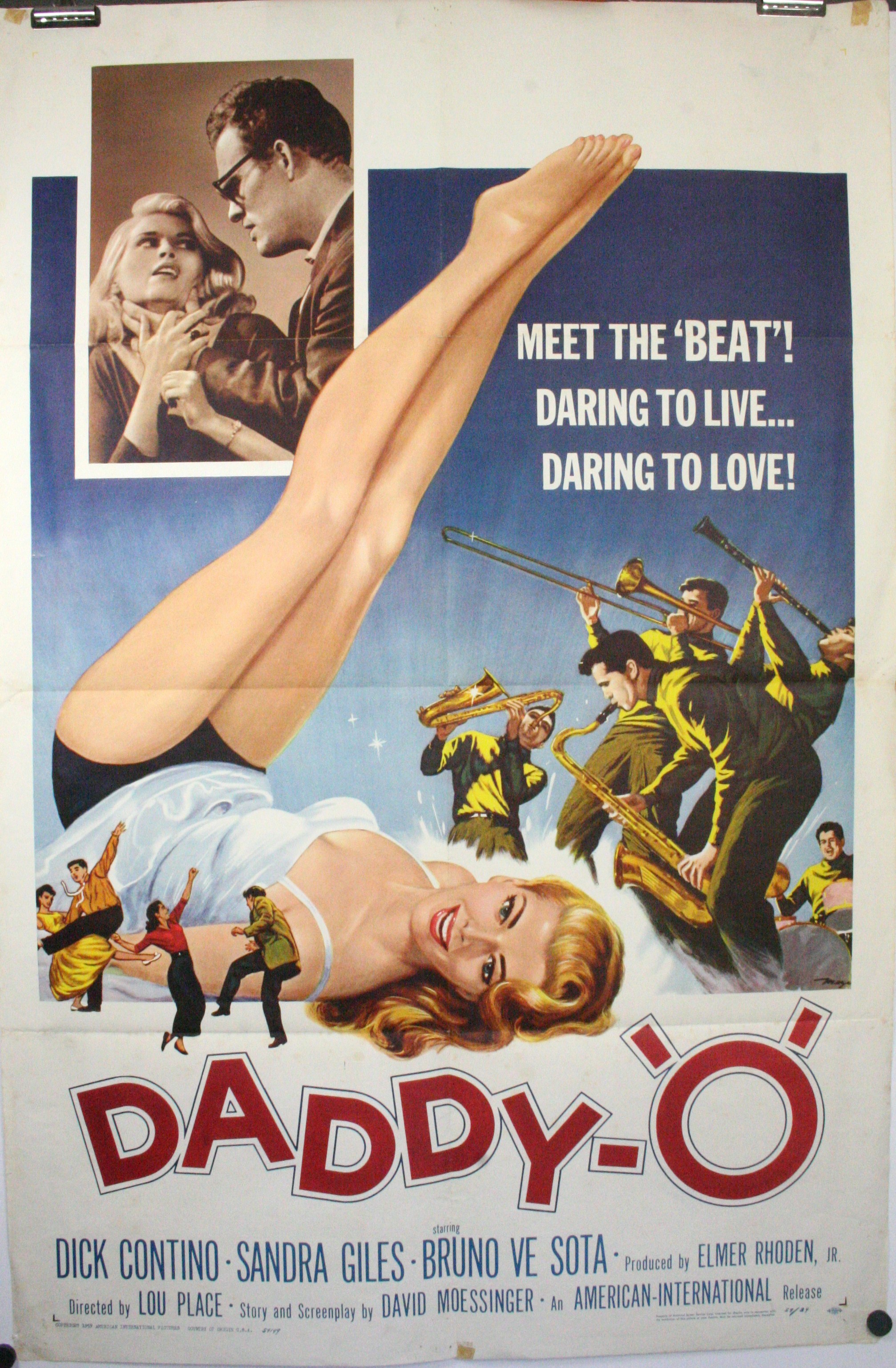 Daddy O Original Vintage Movie Poster Original Vintage Movie Posters