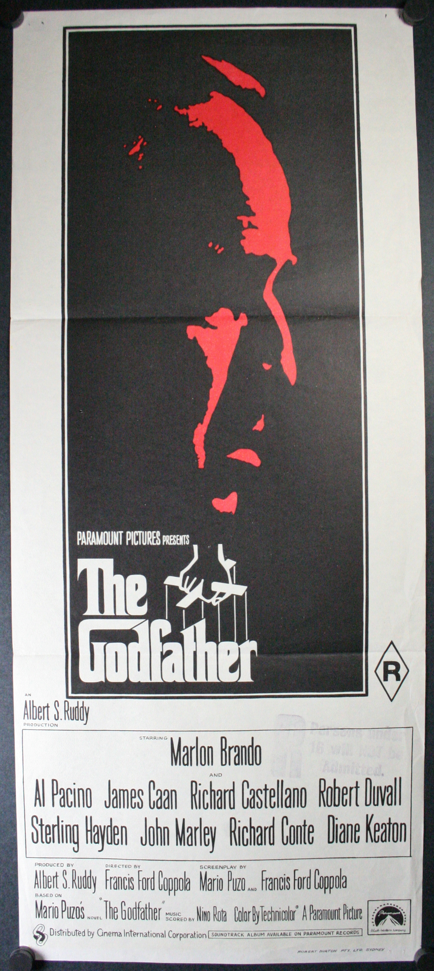 GODFATHER, Original Vintage Australian Movie Poster ...
