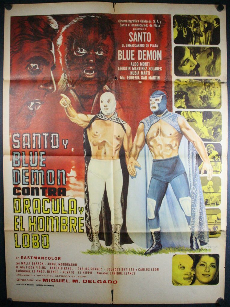 Santo &  Blue Demon VS Dracula