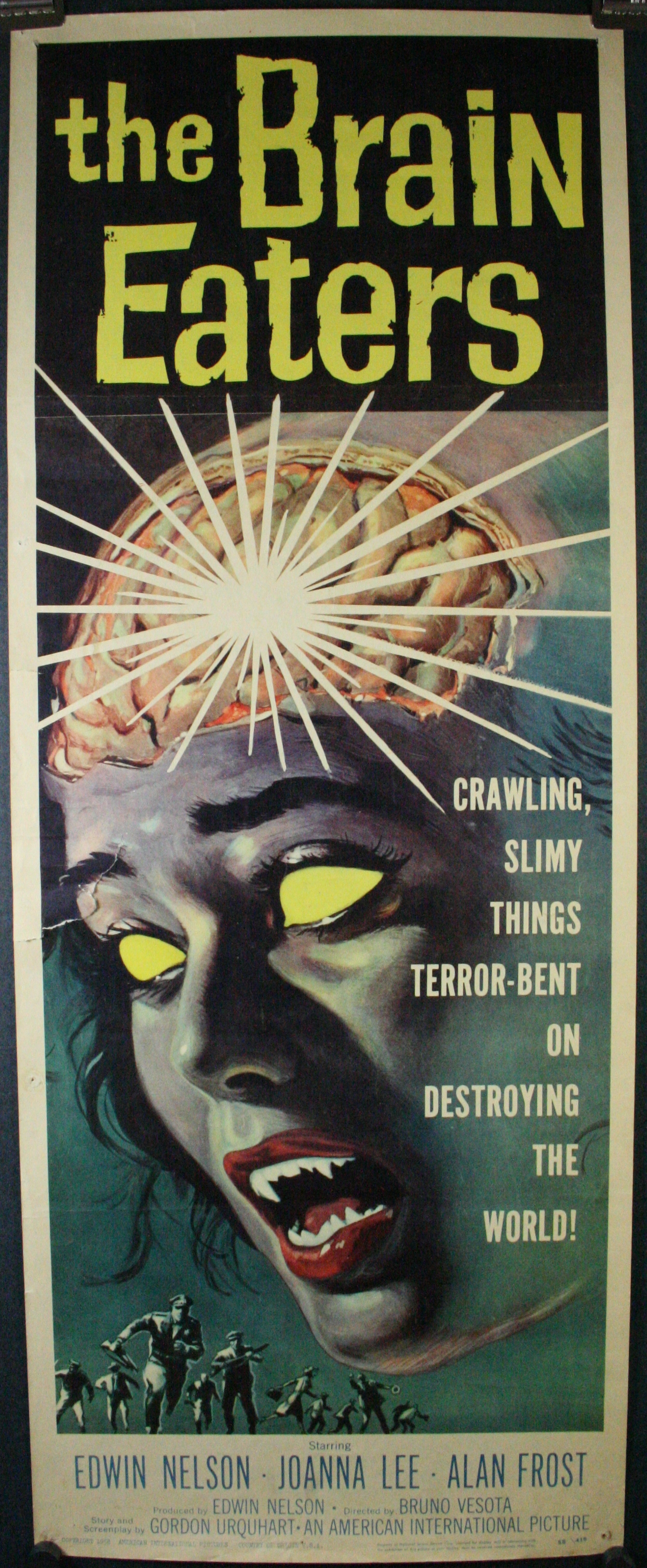 The Brain Eaters FRIDGE MAGNET movie poster 