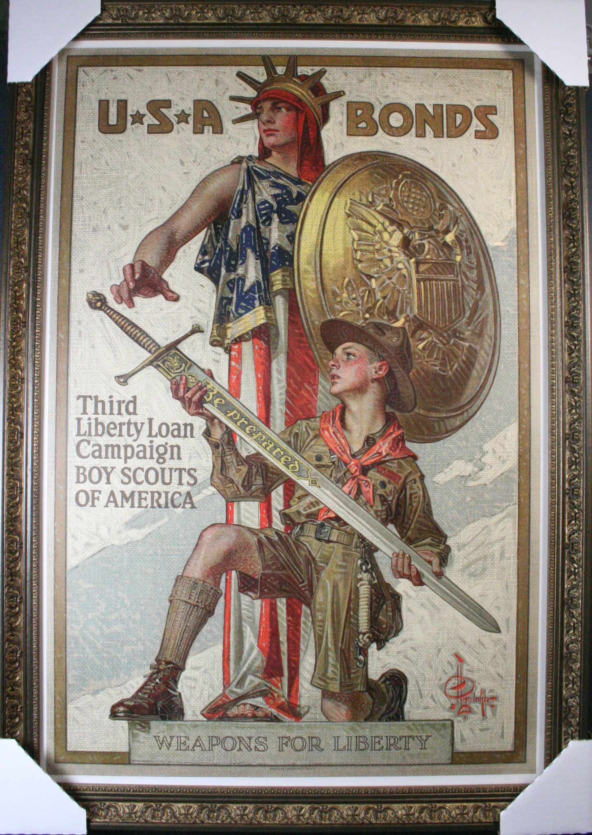 Framing Posters: some examples of framed vintage posters - Original ...