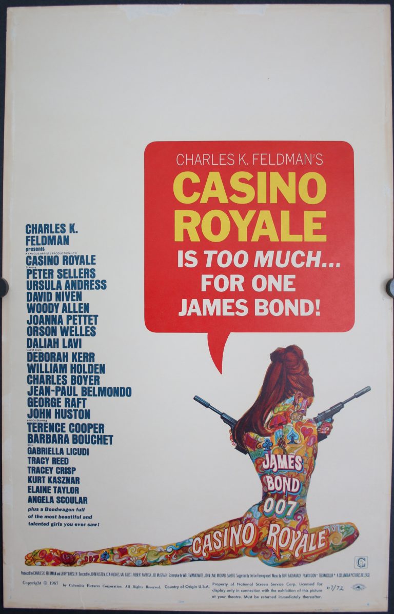 casino royale original poster