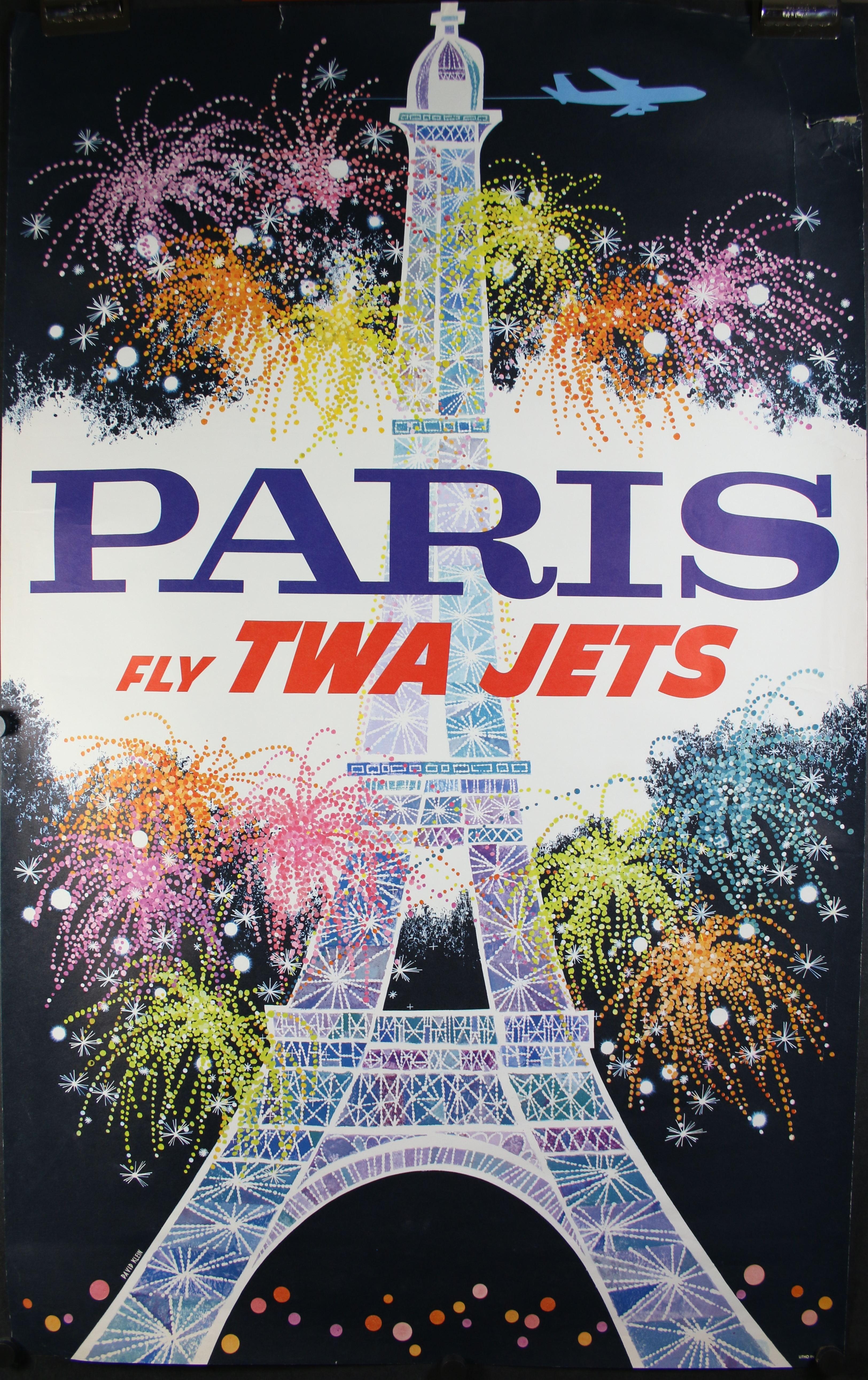Details about   New York City 1957 Times Square TWA Airline Vintage Poster Print Travel Tourism