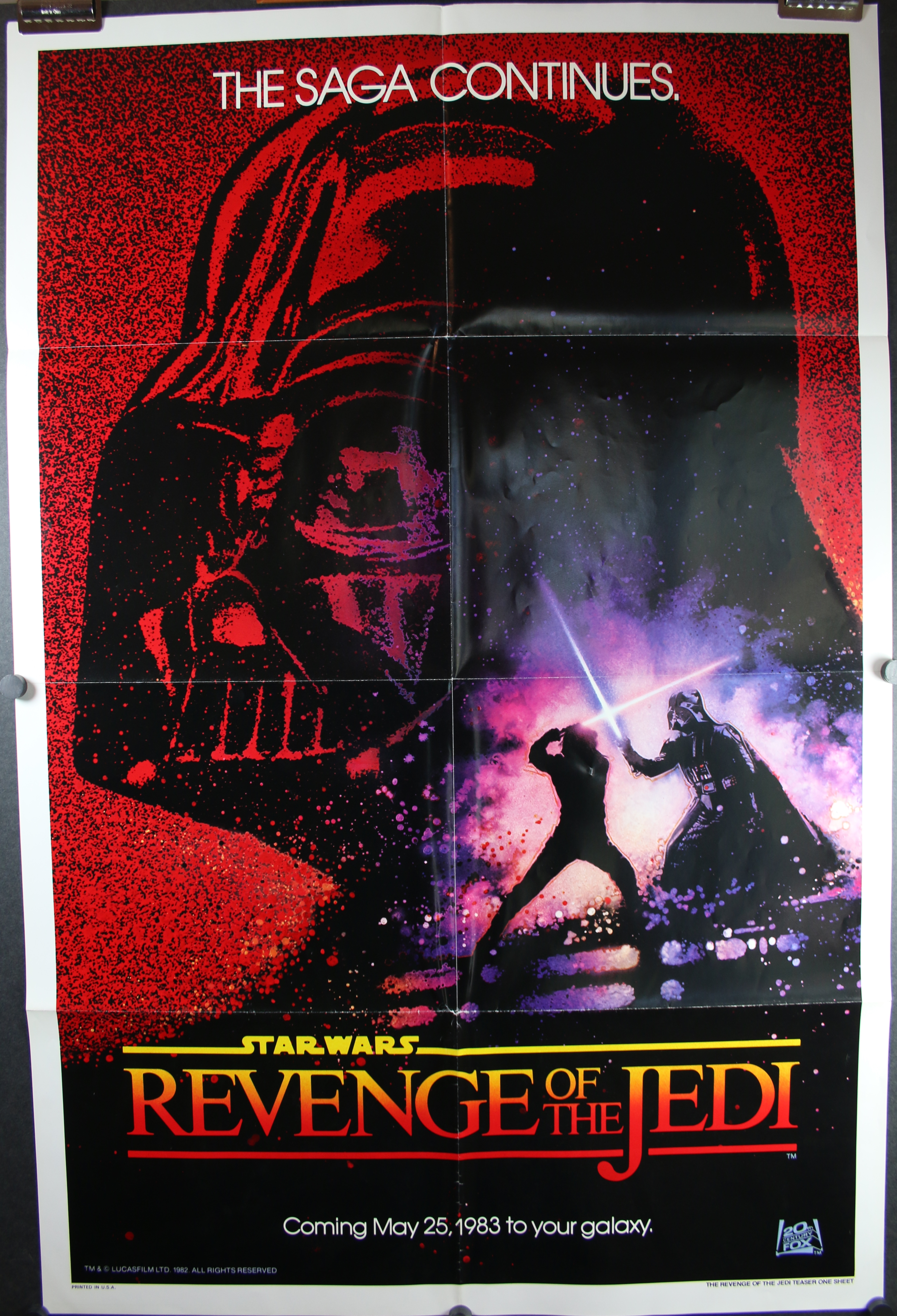 Return of the Jedi  Star Wars Repro Film POSTER 