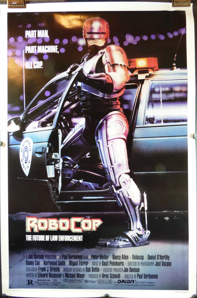 ROBOCOP, Original Vintage Rolled Movie Poster - Original Vintage Movie ...