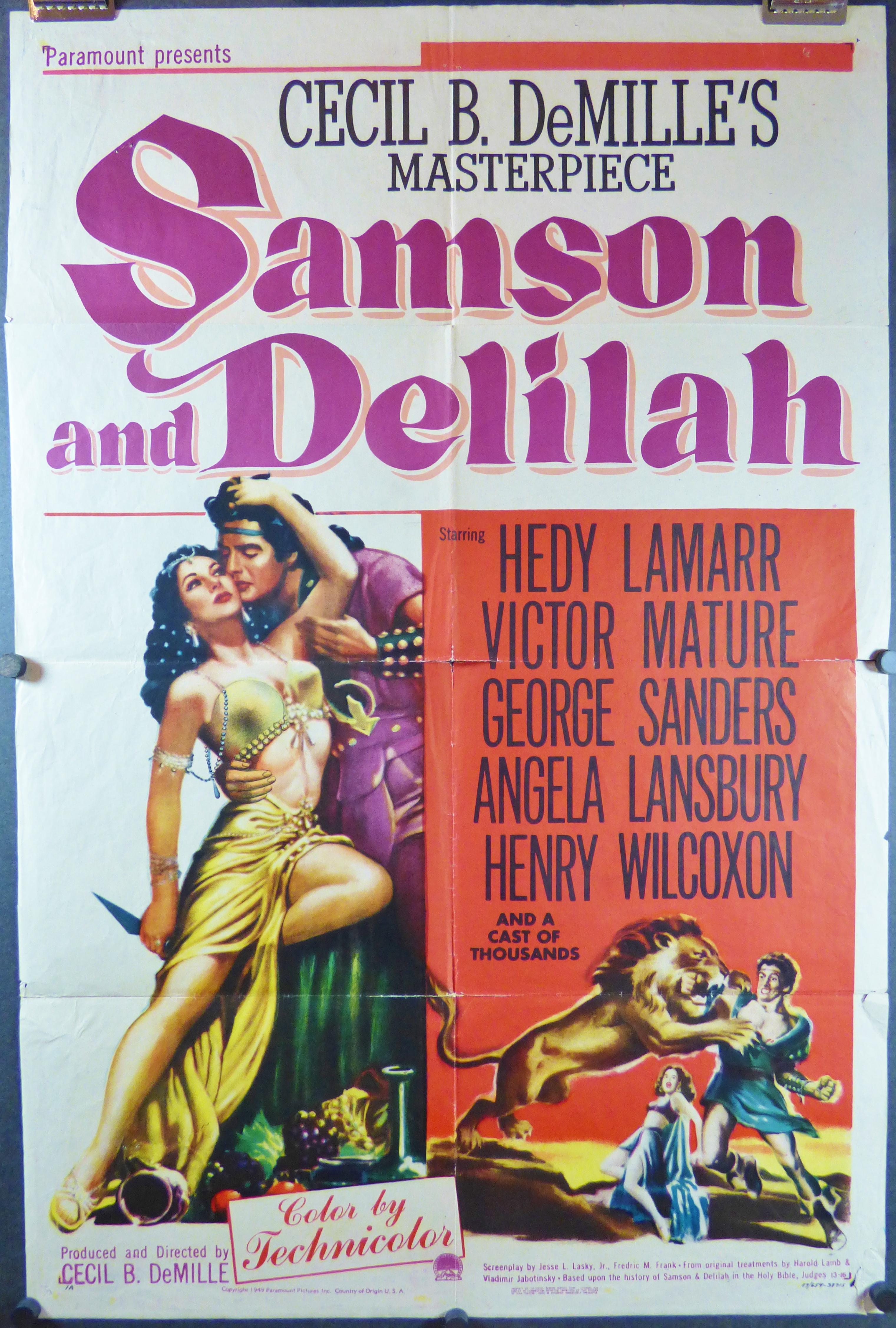 Samson and Delilah 5399