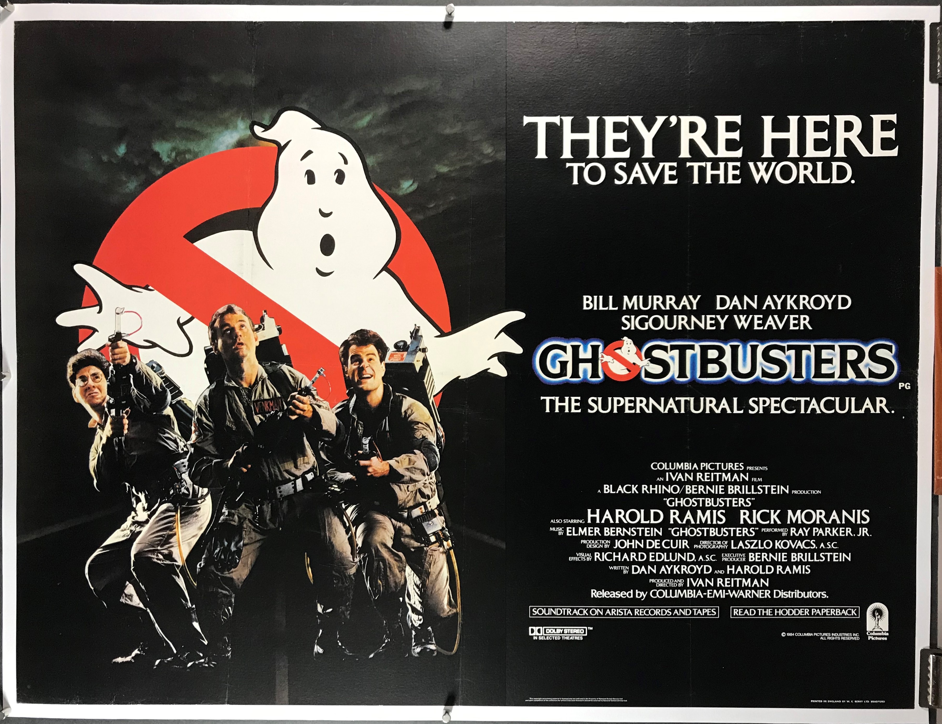 Ghostbusters 1984 Poster
