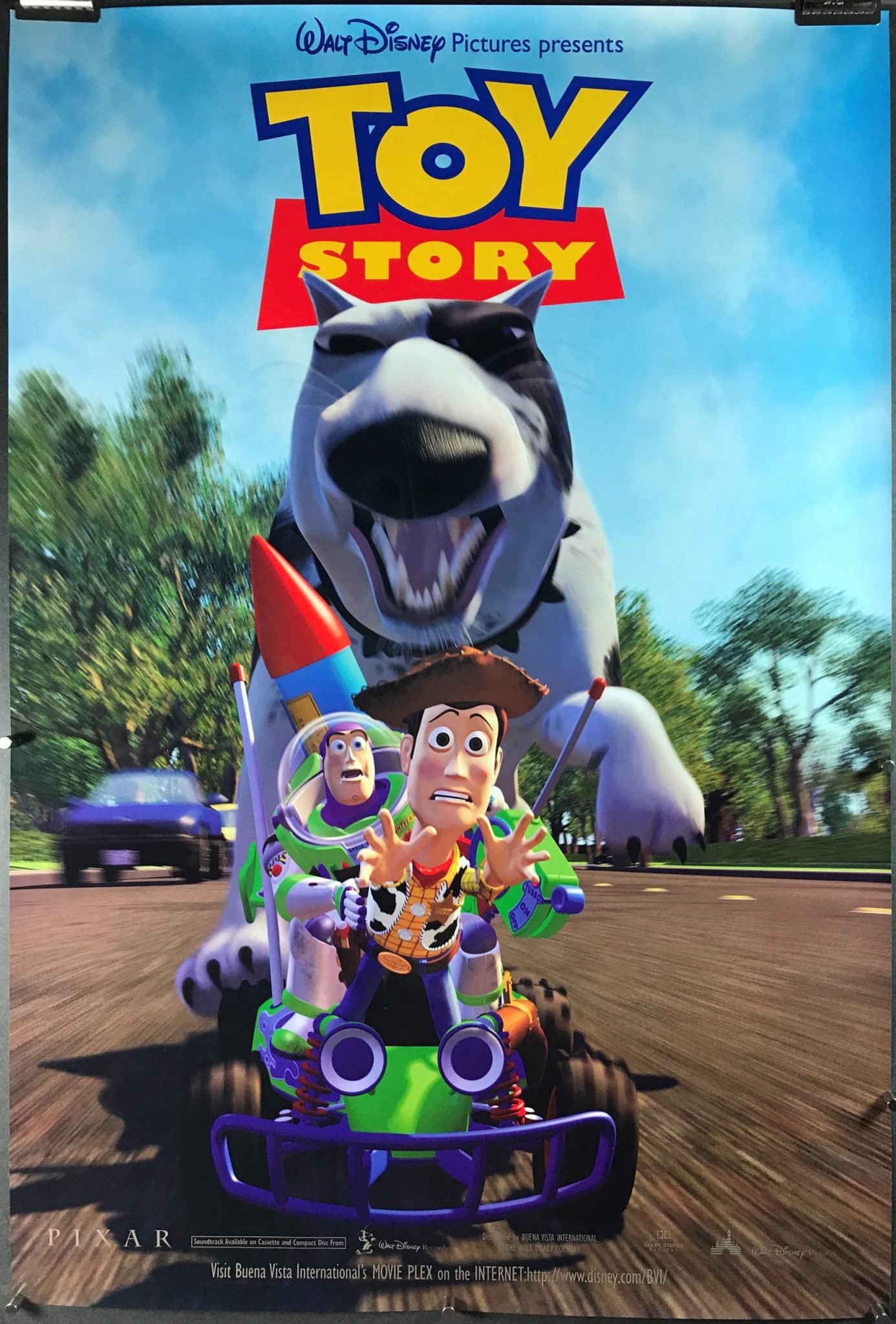 Toy Story Original Walt Disney International Movie Poster Original