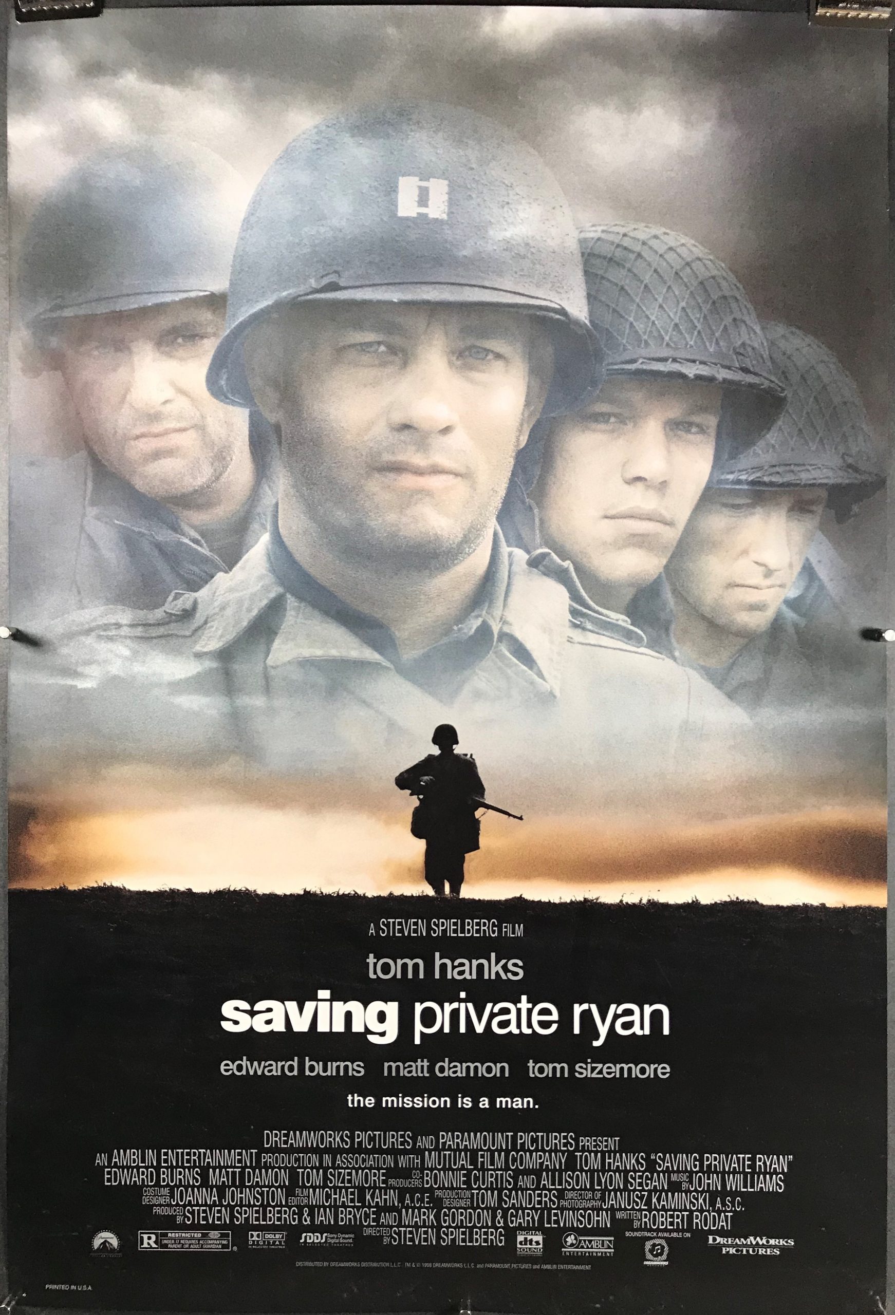فيلم "انقاذ المجند رايان" "Saving Private Ryan" نقلة عبر الزمكان إلي