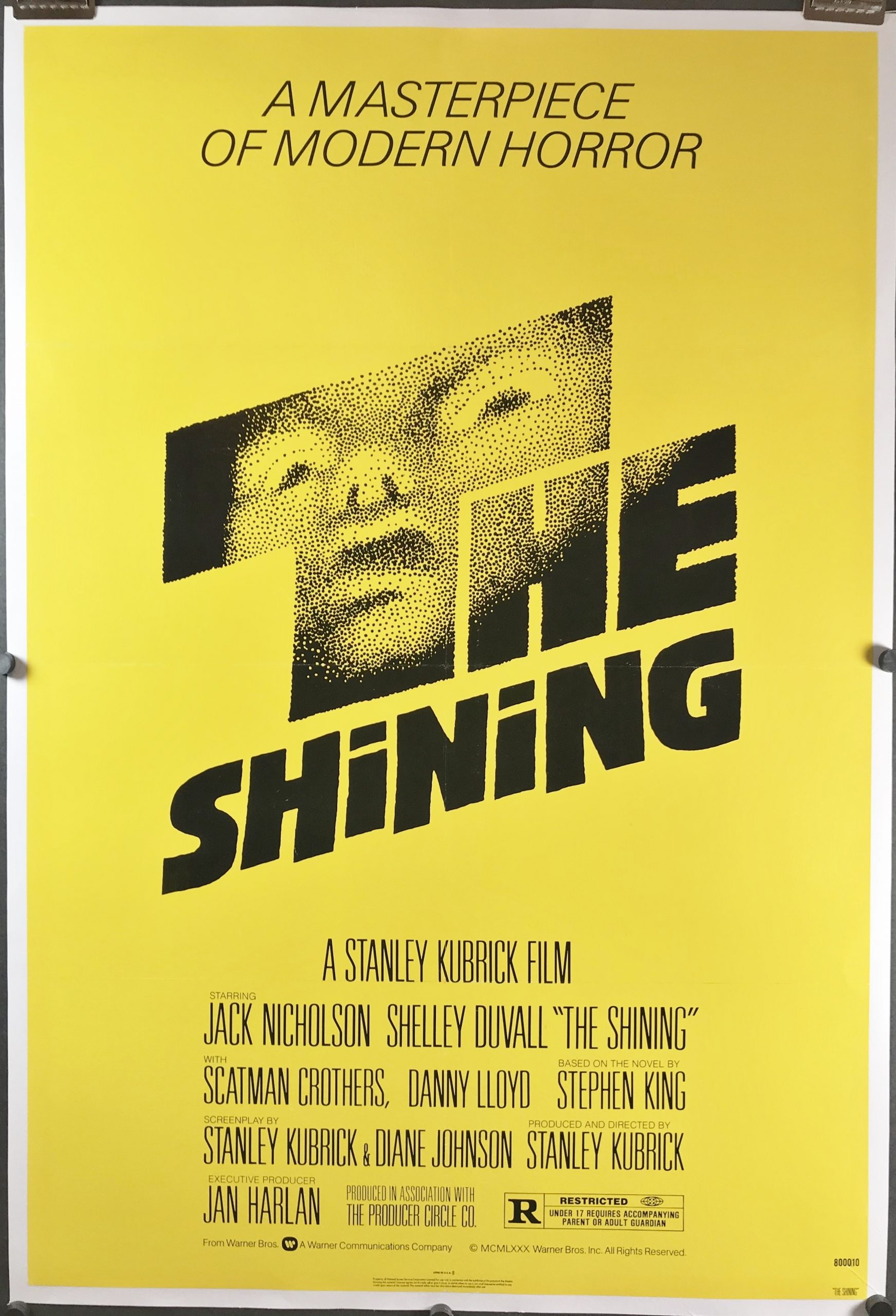 THE SHINING, Original Stanley Kubrick Vintage Movie Poster - Original Vintage  Movie Posters