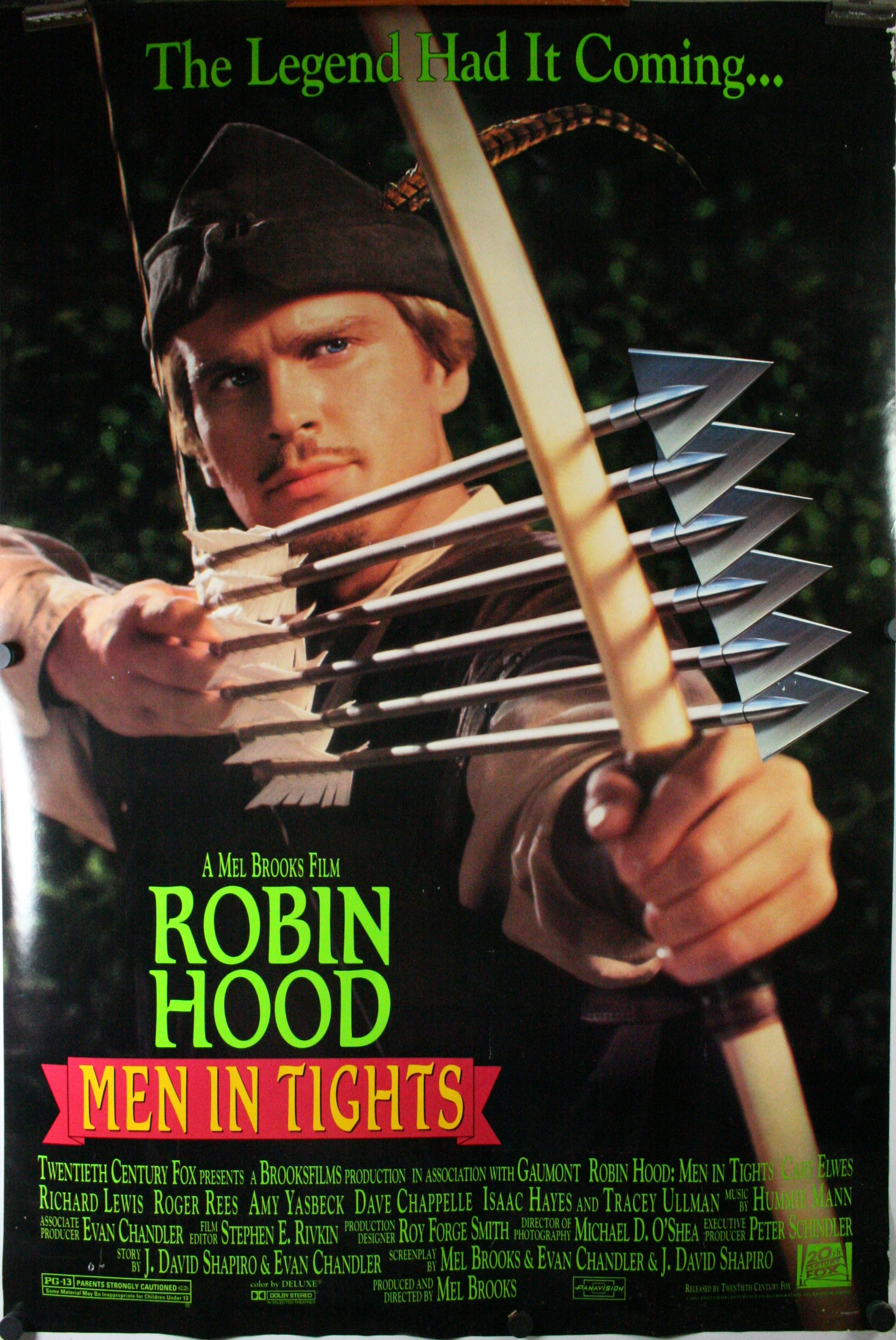 ROBIN HOOD MEN IN TIGHTS, Original Mel Brooks Film Poster