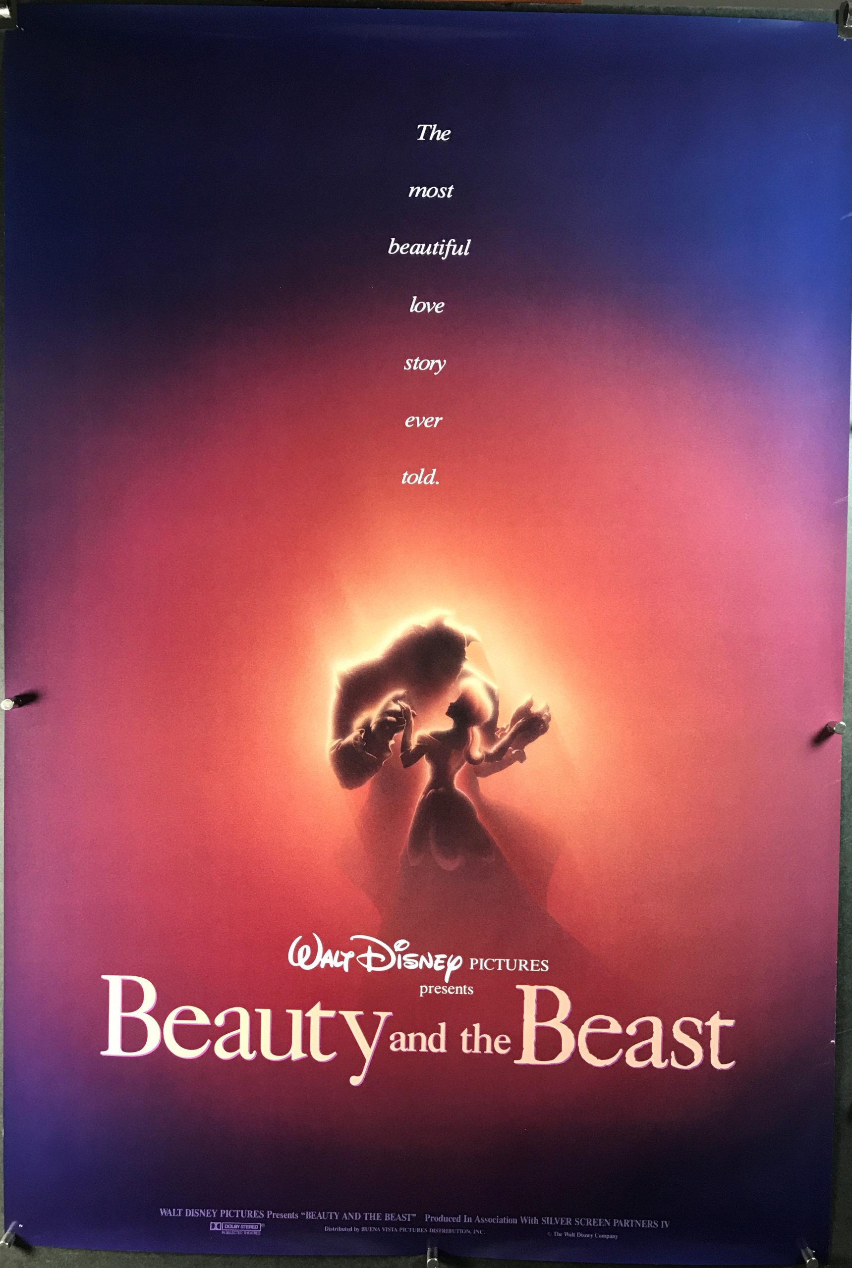 teenager intentional work disney beauty and the beast 1991 poster ...