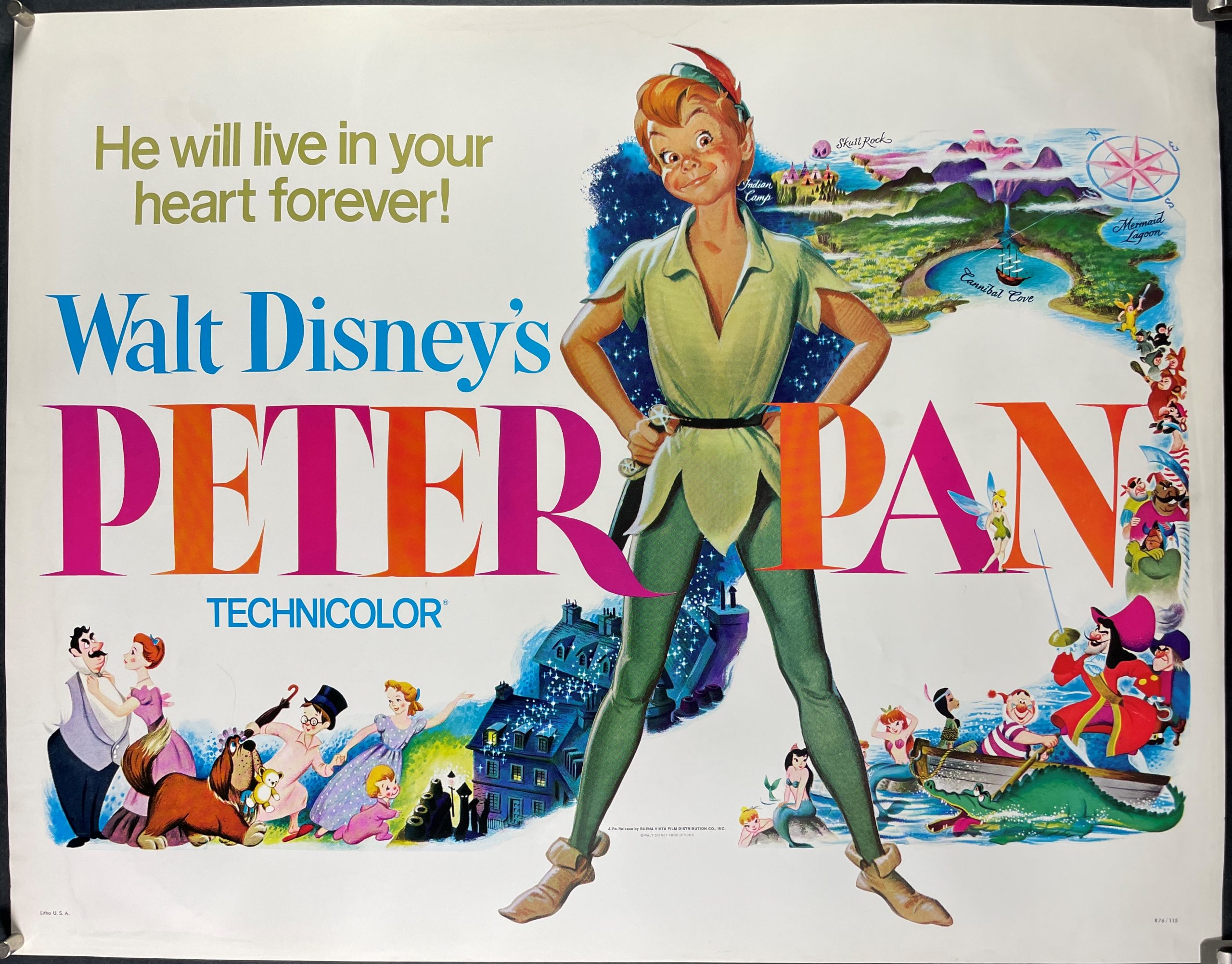 peter pan original poster