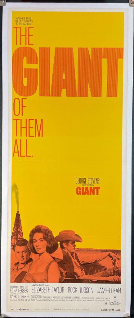 Giant (1956) Original R1983 One-Sheet Movie Poster - Original Film Art -  Vintage Movie Posters