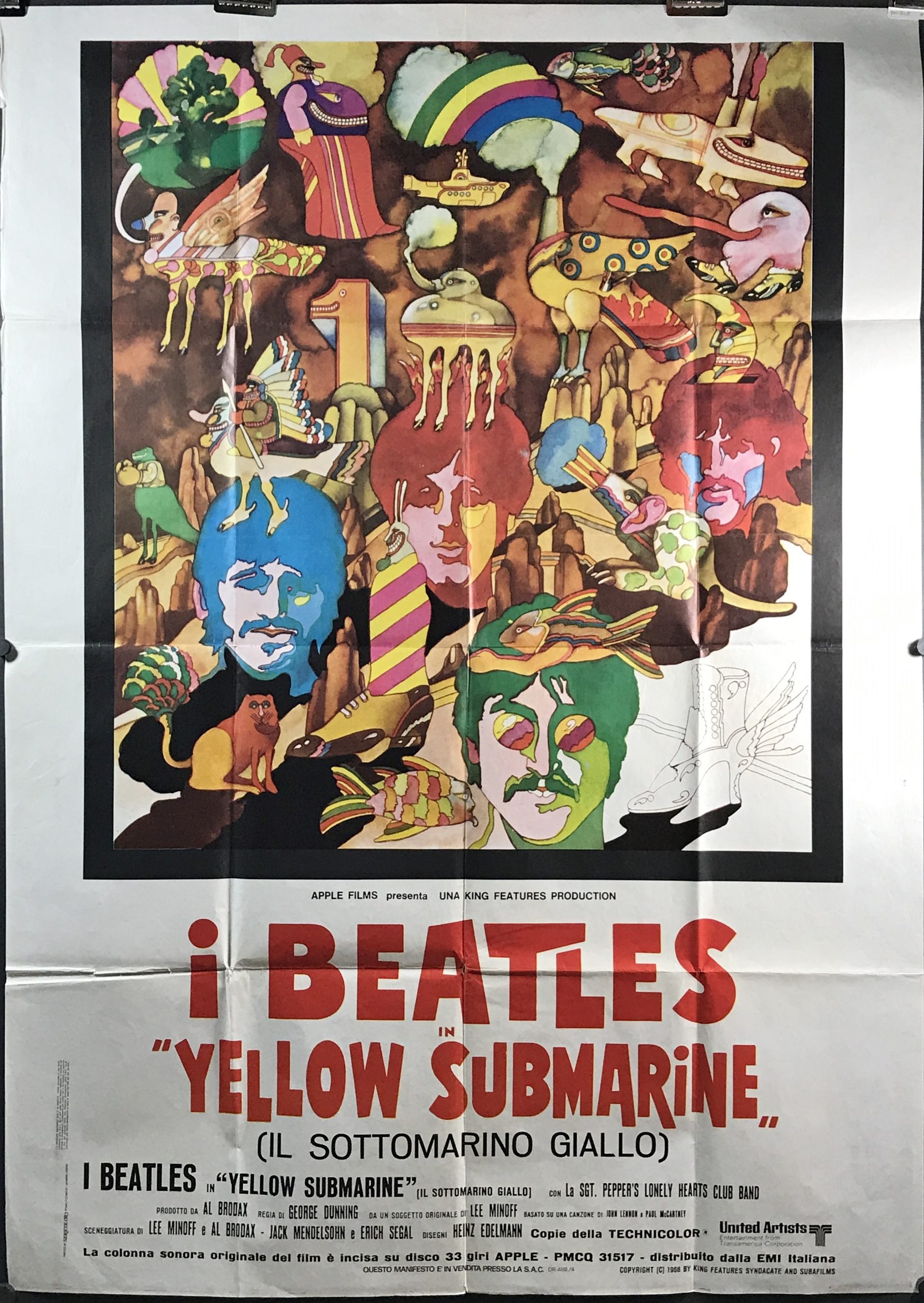 yellow submarine art from movie