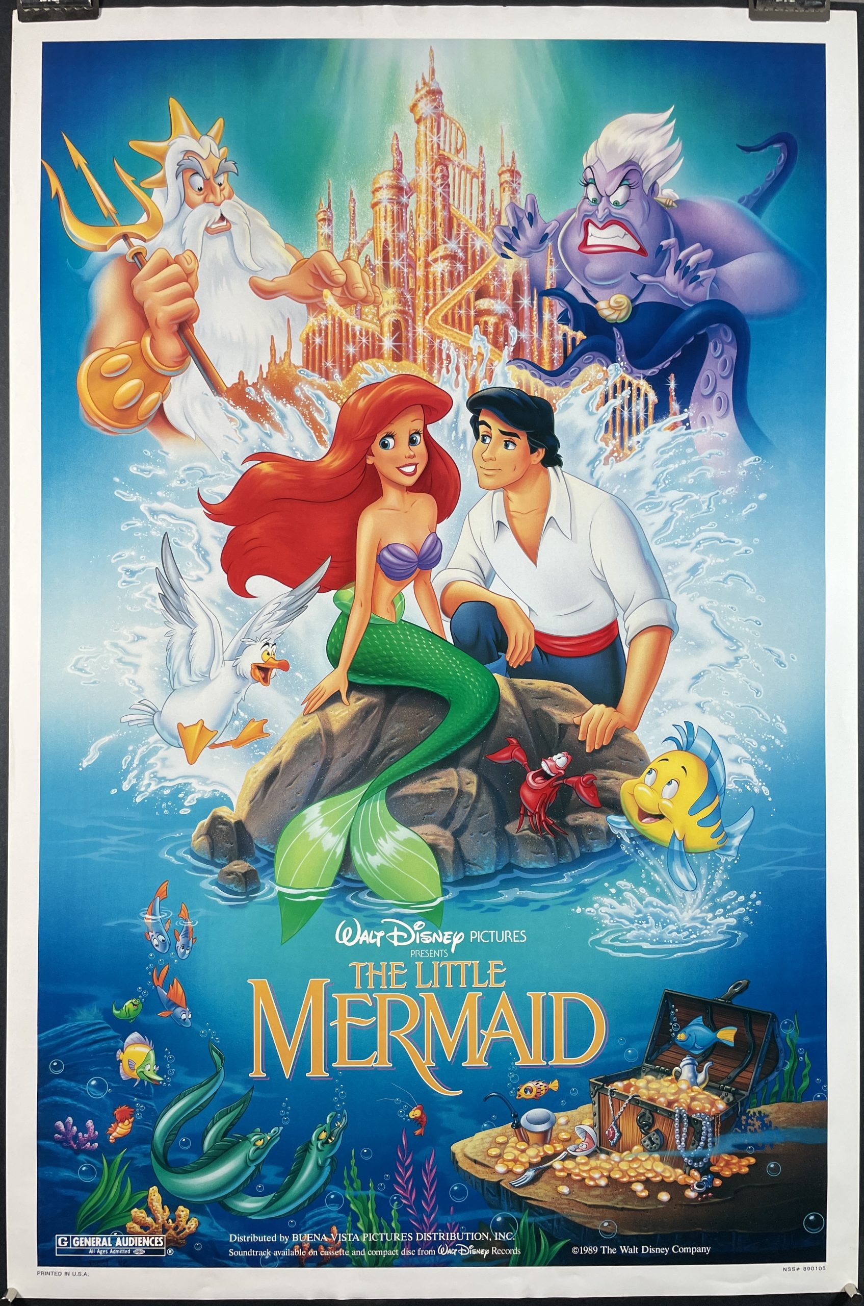 Unique The Little Mermaid 2023 Poster, Disney Gifts For Adults